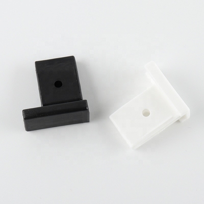 Made-to-Order Bottom Rail Tube Options End Caps for Horizontal Pattern Roller Blinds
