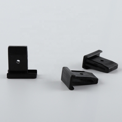 Made-to-Order Bottom Rail Tube Options End Caps for Horizontal Pattern Roller Blinds