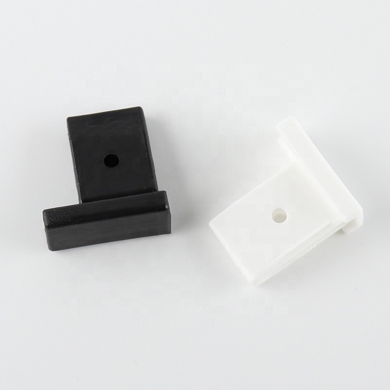 Made-to-Order Bottom Rail Tube Options End Caps for Horizontal Pattern Roller Blinds